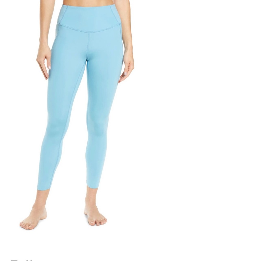 Zella Studio Light 7/8 High Waist Leggings | Sz L